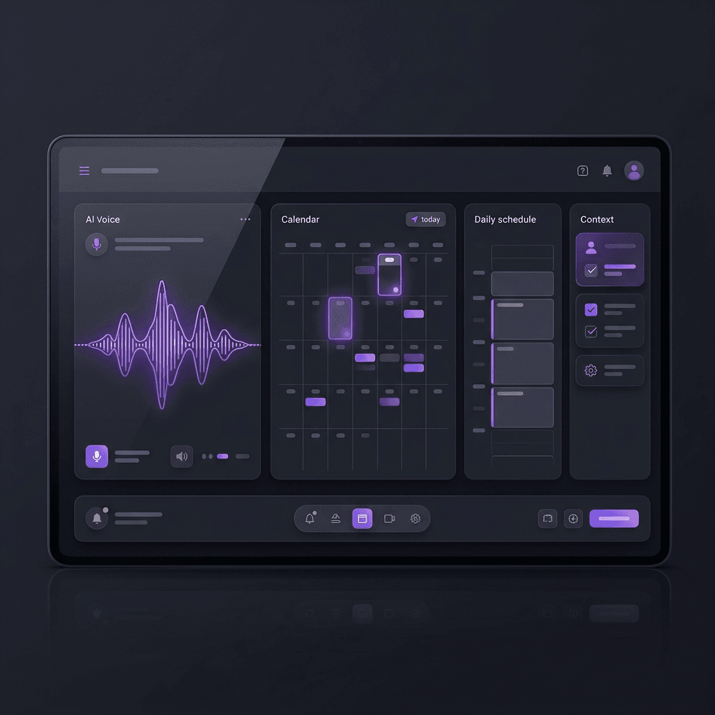 VoiceSchedulr Interface
